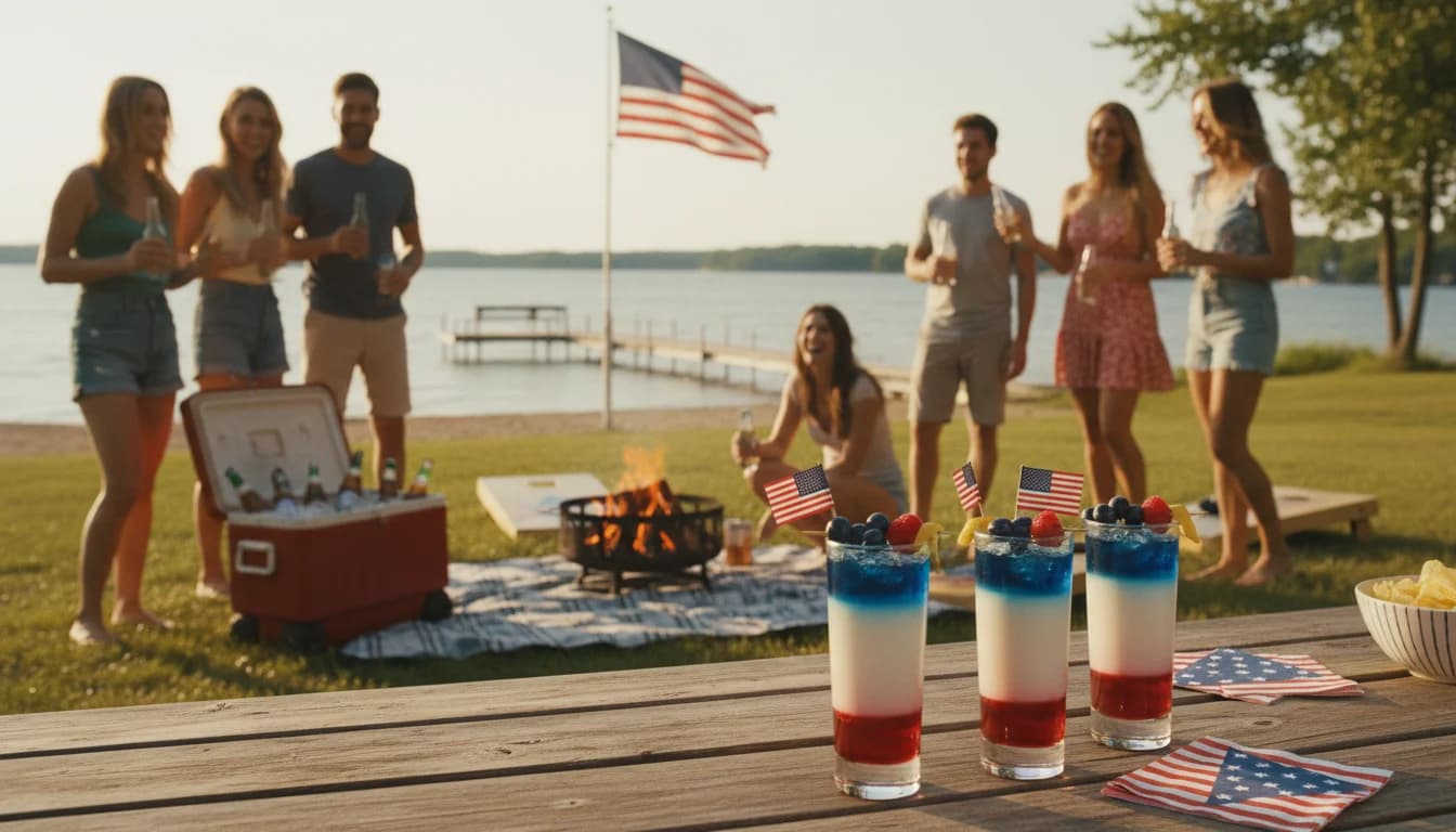 10 Red White and Blue Cocktails for the 4th of July 2026